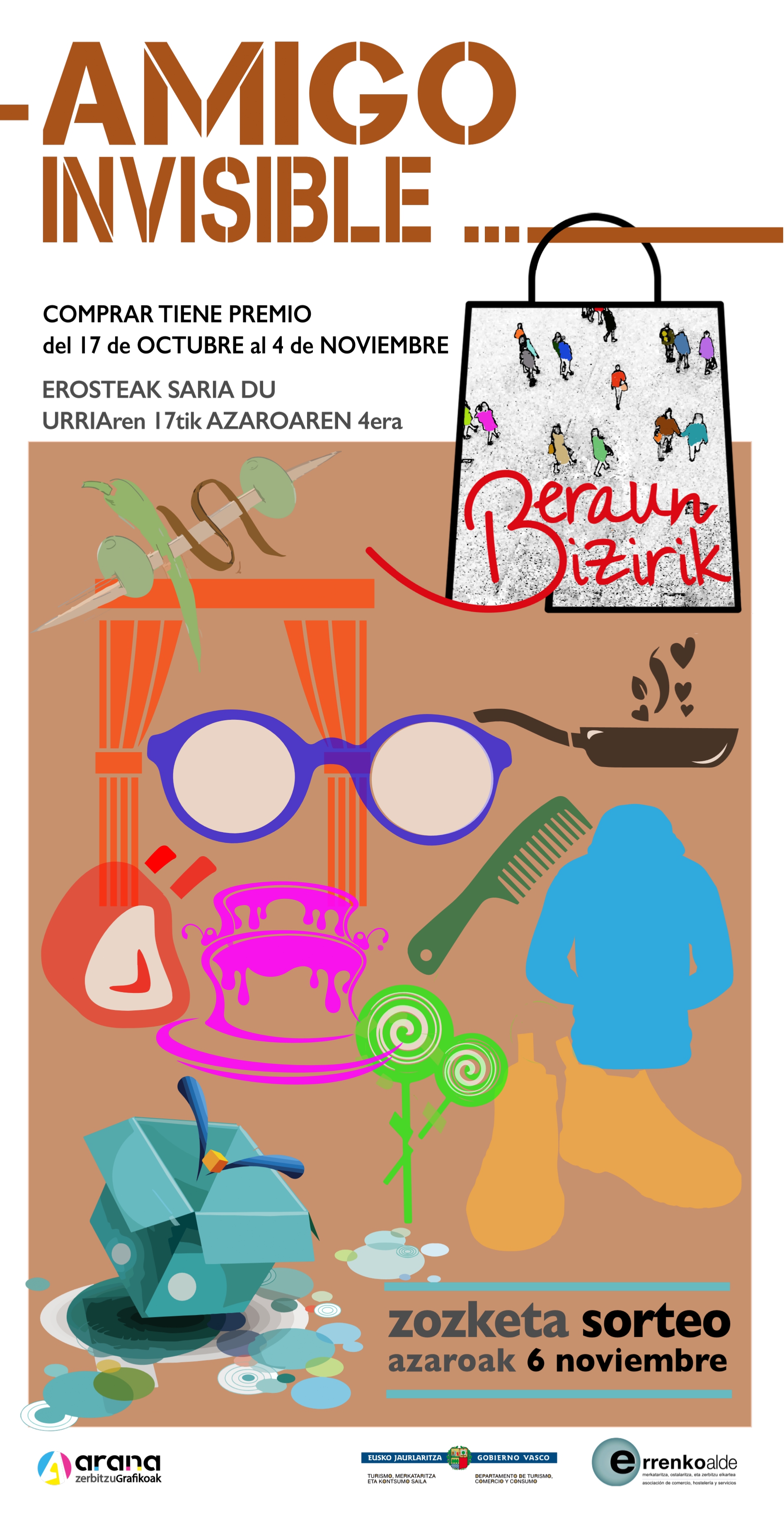 BERAUN BIZIRIK - AMIGO INVISIBLE