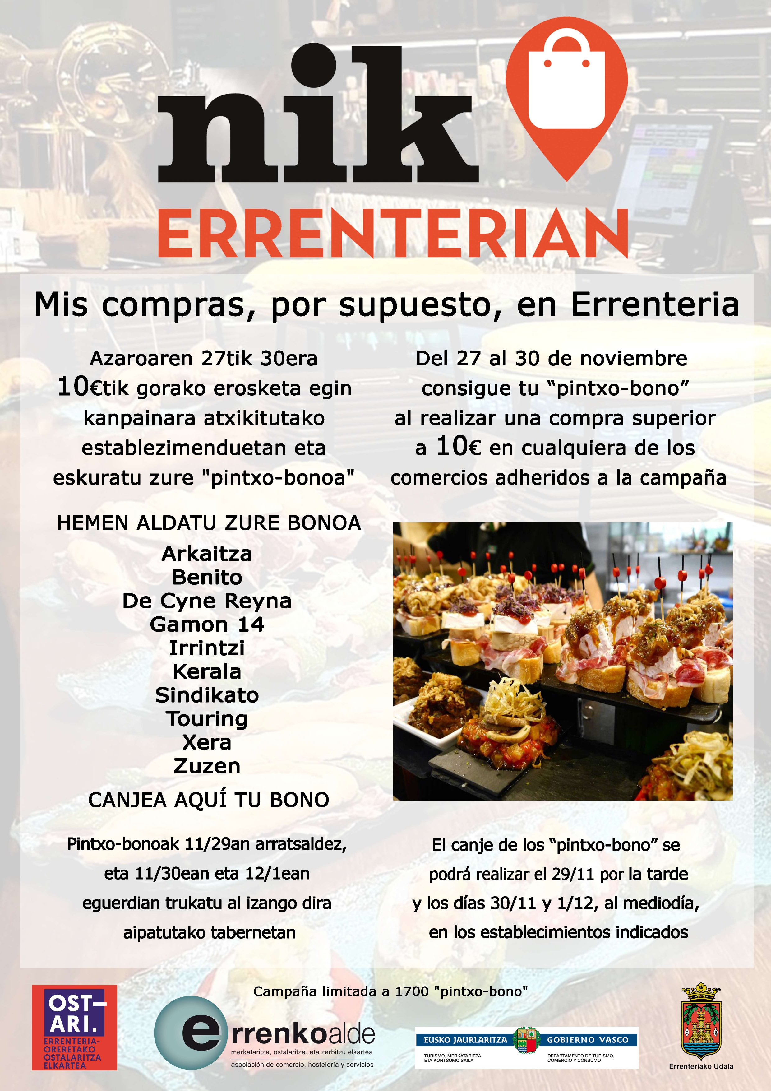 CAMPAÑA DEL PINTXO-BONO